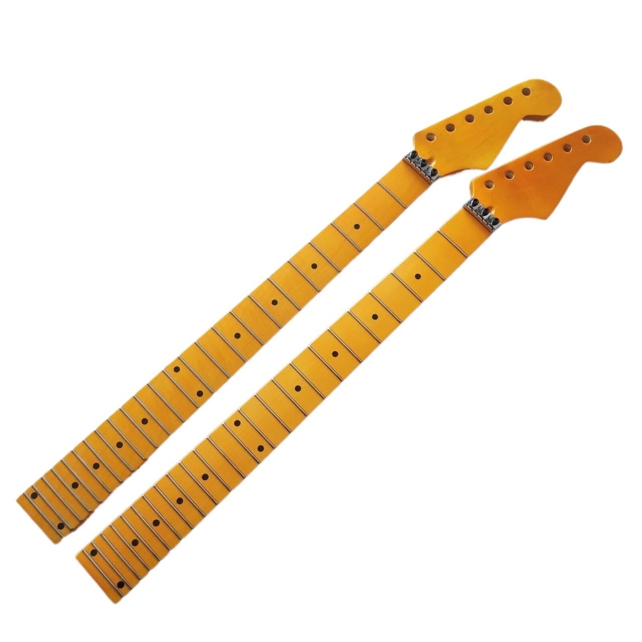 Amazon | カスタムメイド 2 個ギターネック 24 フレット 25.5 インチ