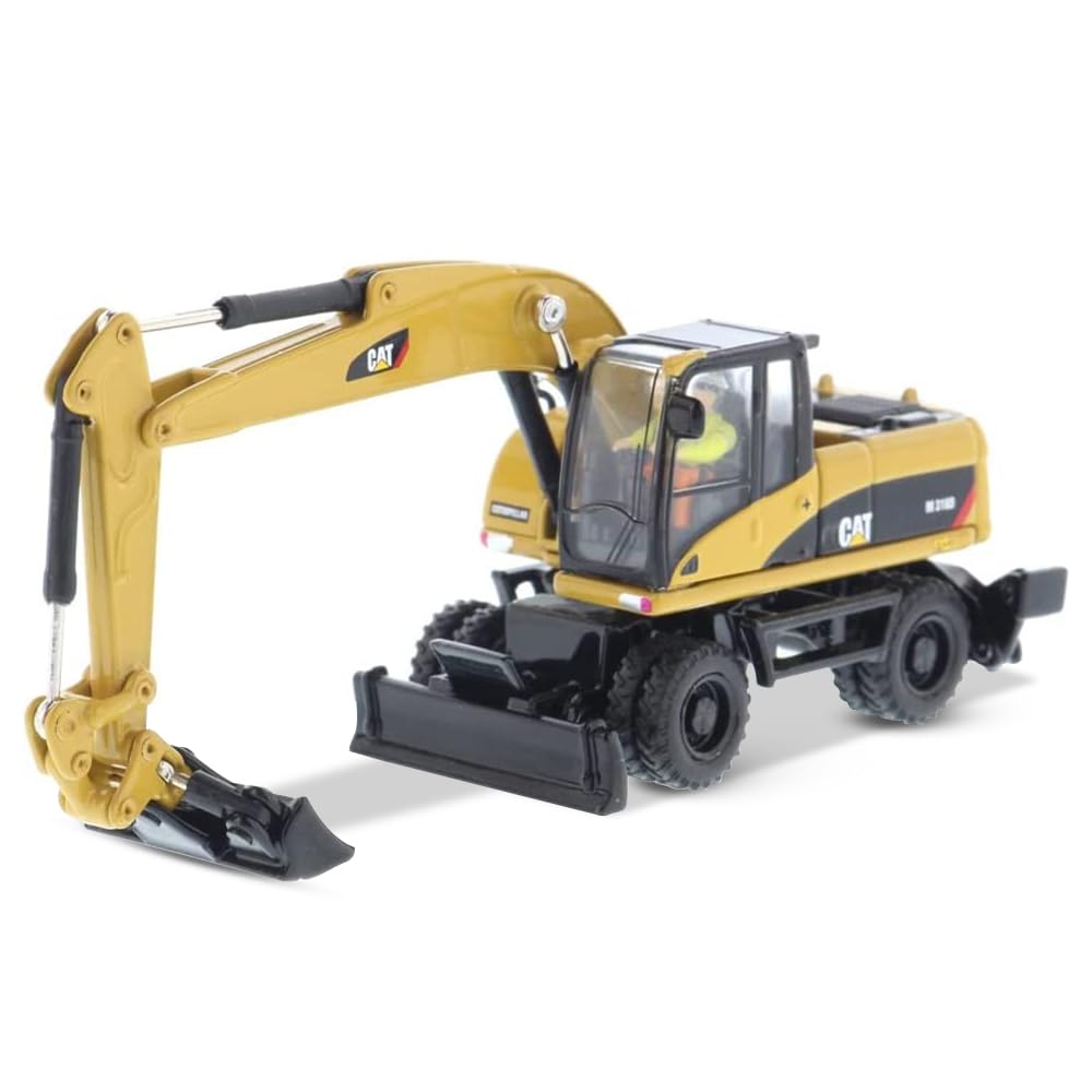 Amazon.com: Diecast Masters Caterpillar M318D Wheel Excavator HO