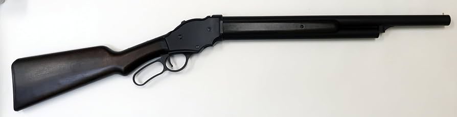 Amazon | マルシン M1887 ガーズガン マットブラックABS 木製ストック