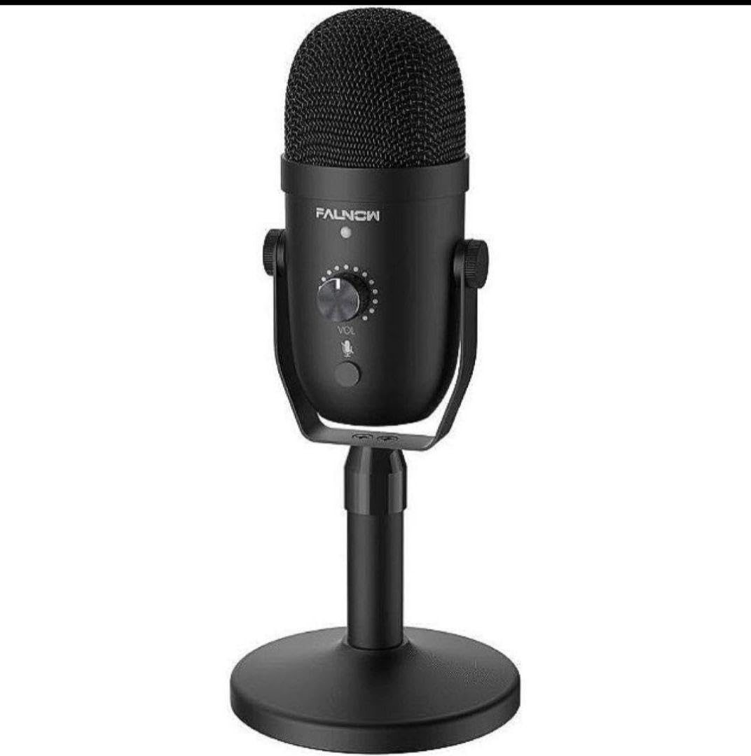 Amazon.co.jp: FAUNOW MKF-01 プロ の コンデンサー マイク USB 在宅