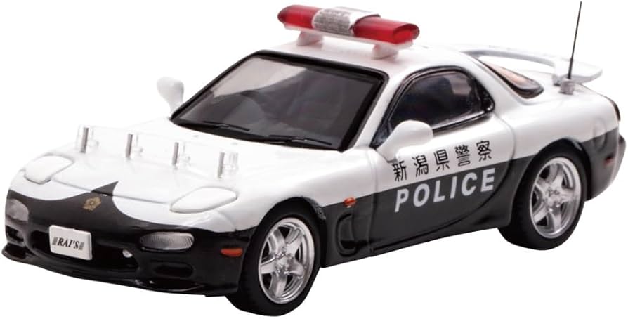 Amazon | RAI'S 1/64 マツダ RX-7 (FD3S) 新潟県警察交通機動隊車両