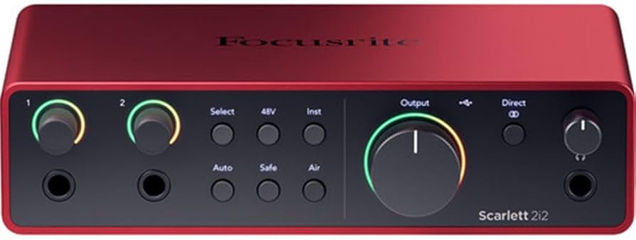Amazon.co.jp: Focusrite Scarlett 2i2 Studio USB-C オーディオ