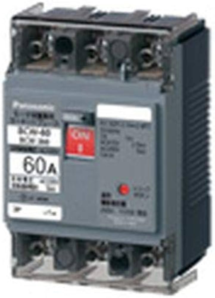Amazon | パナソニック(Panasonic) サーキットブレーカ BCW-60型 3P3E