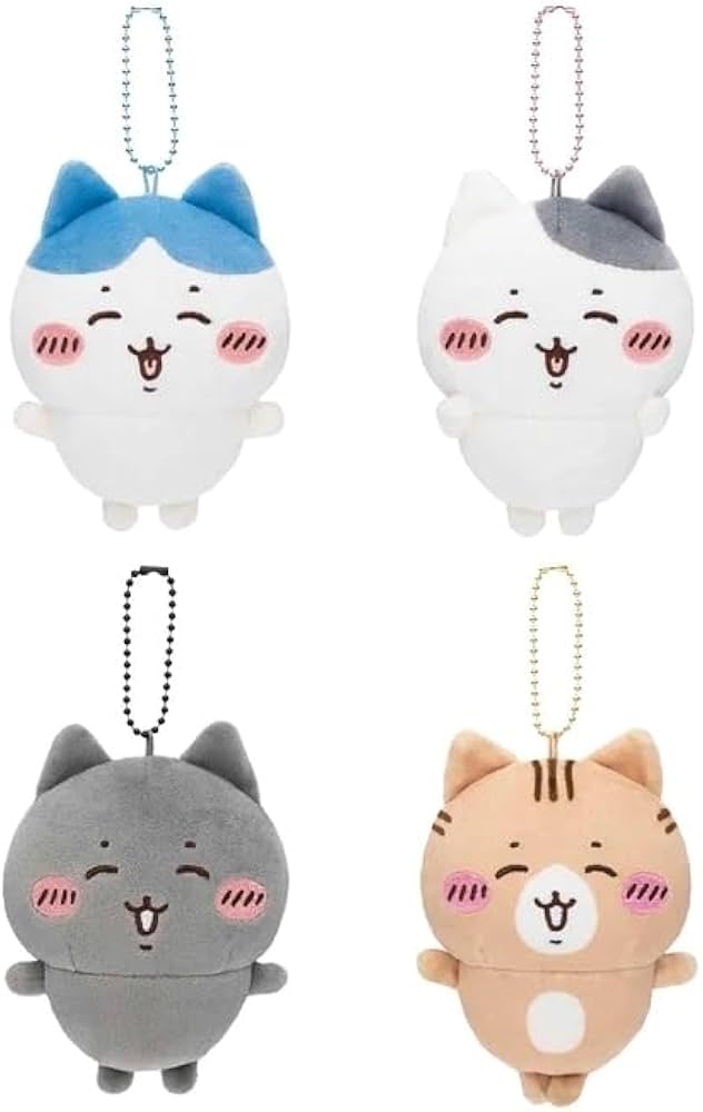 Amazon.co.jp: ちいかわ ハチワレとごきげんななかまマスコット