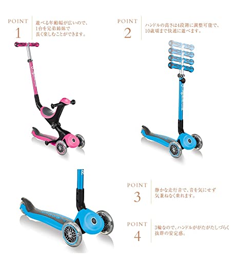 Amazon.co.jp: GLOBBER グロッバー ゴーアップ アンティークピンク