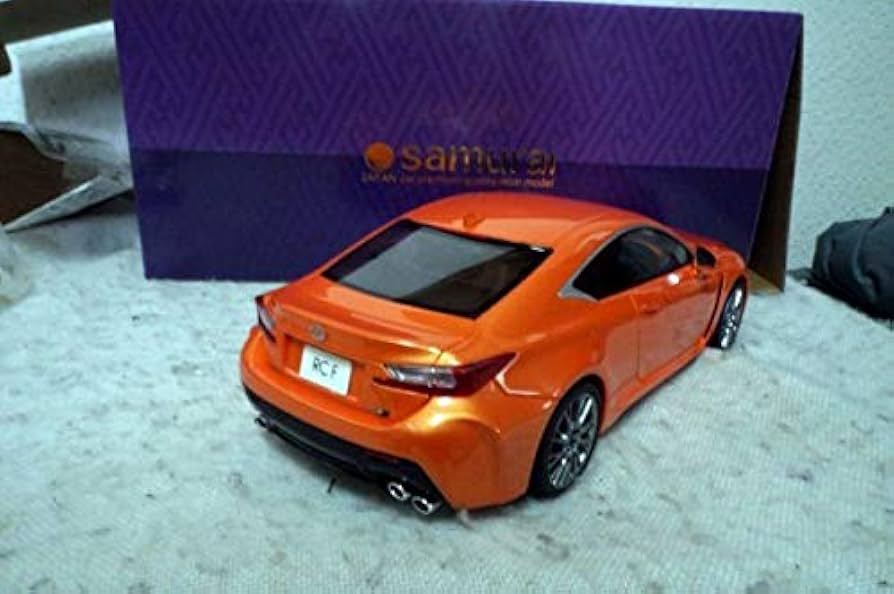 Amazon | 京商 レクサス RC F 1/18 ミニカー オレンジ LEXUS
