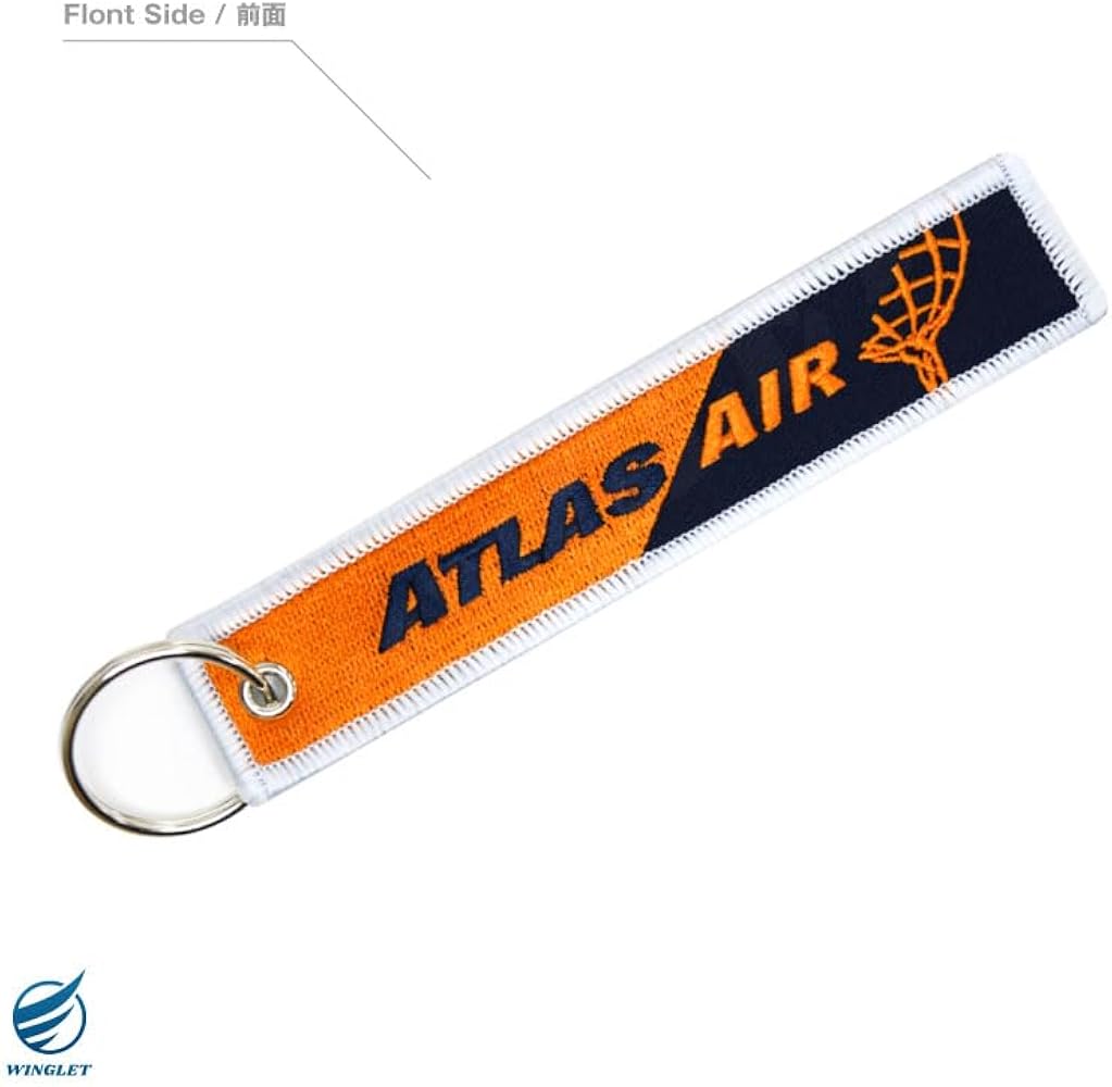 Amazon.co.jp: アトラス 航空 ATRAS AIR タグ キーホルダー (1個