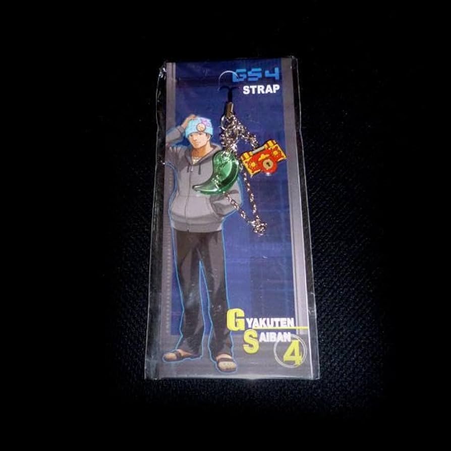 Amazon.co.jp: 逆転裁判4 成歩堂龍一 サイコロック型 ストラップ