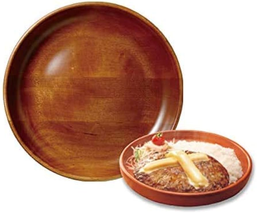 Amazon | びっくりドンキー キッズディッシュ皿 直径約21cm 2枚セット