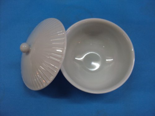 Amazon | 【白山陶器】白磁立筋 蓋付湯呑5客 | 白山陶器 | 湯呑み