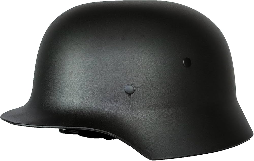 Amazon.co.jp: WW2 ドイツ軍 樹脂製 M35 ヘルメット プラスチック製 黒