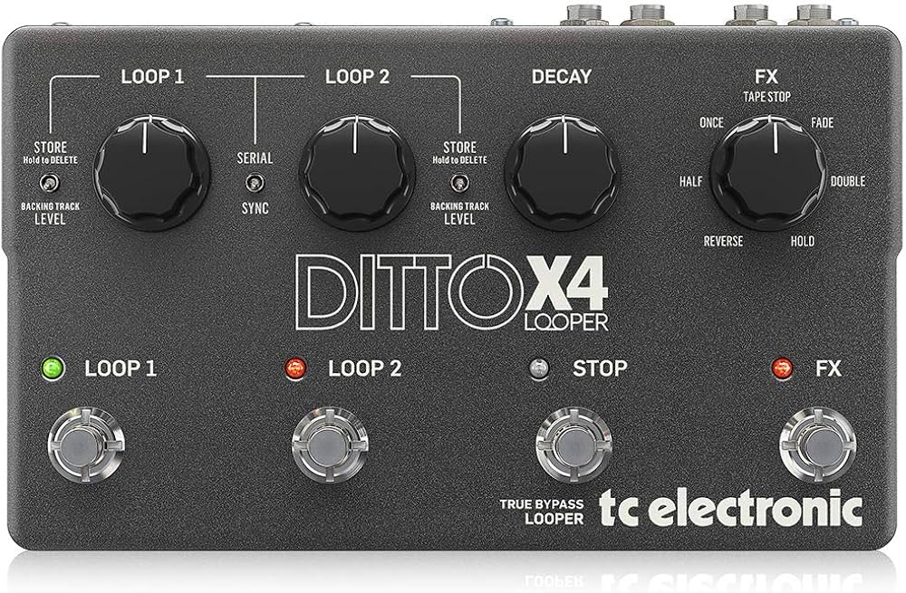 TC Electronic Ditto X4 Looper : Amazon.ca: Musical Instruments
