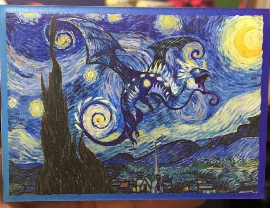 ドラゴンシールド 星月夜ドラゴン 横向き ドラゴンシールド 星月夜