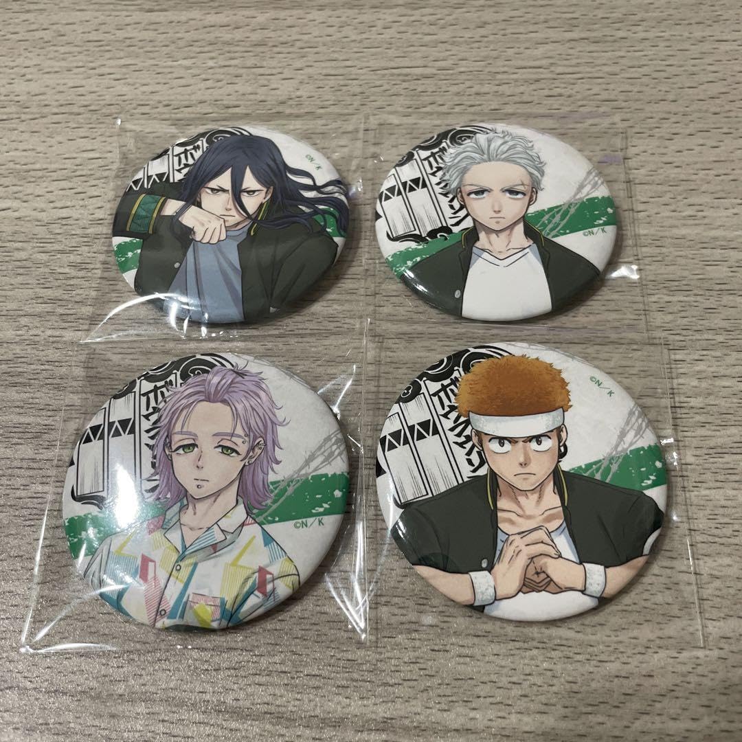 WIND BREAKER 桐生三輝 バースデーホログラム缶バッジ セット WIND