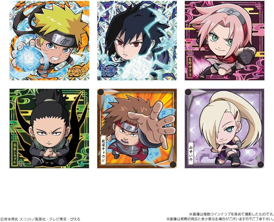 Amazon | にふぉるめーしょん NARUTO-ナルト-疾風伝 忍界シール