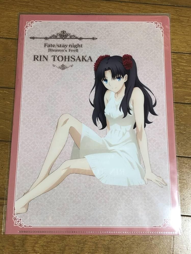 Amazon.co.jp: クリアファイル Fate Stay Night Heaven's Feel 遠坂凛