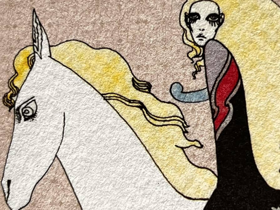 Amazon.co.jp: QXQX／宇野亜喜良のミニカード ≪アルマナック 白い馬