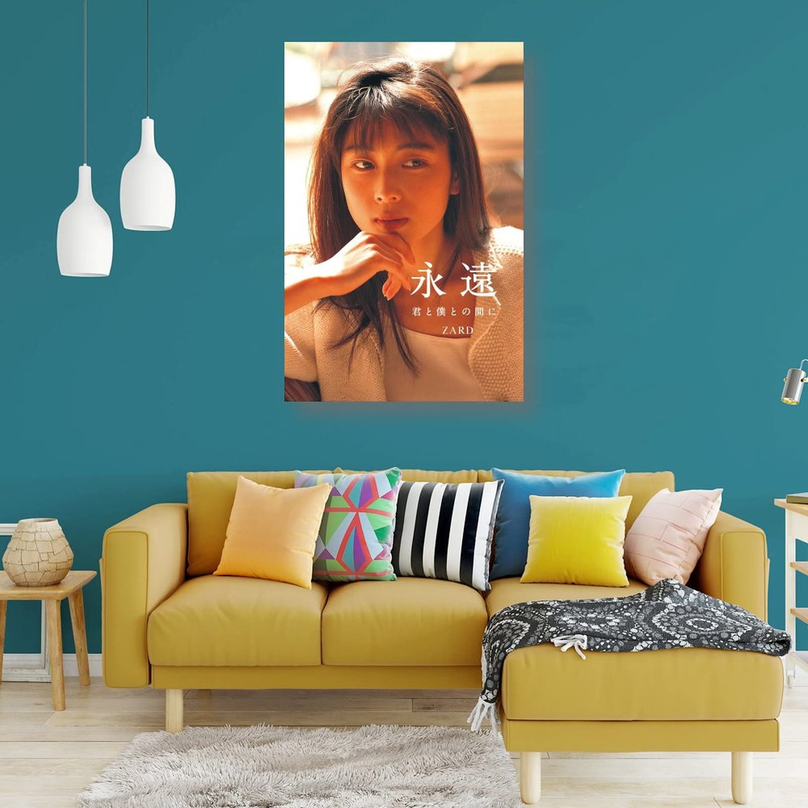 Amazon.co.jp: ロックバンドZARD女性歌手坂井泉水クラシックアート写真