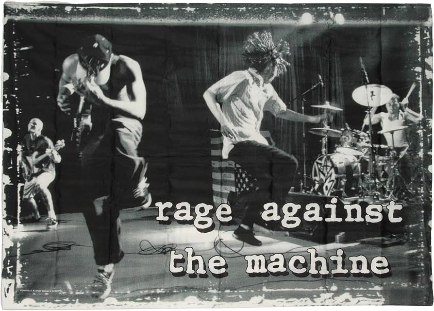Amazon.co.jp: LPGI Rage Against The Machine ファブリックポスター