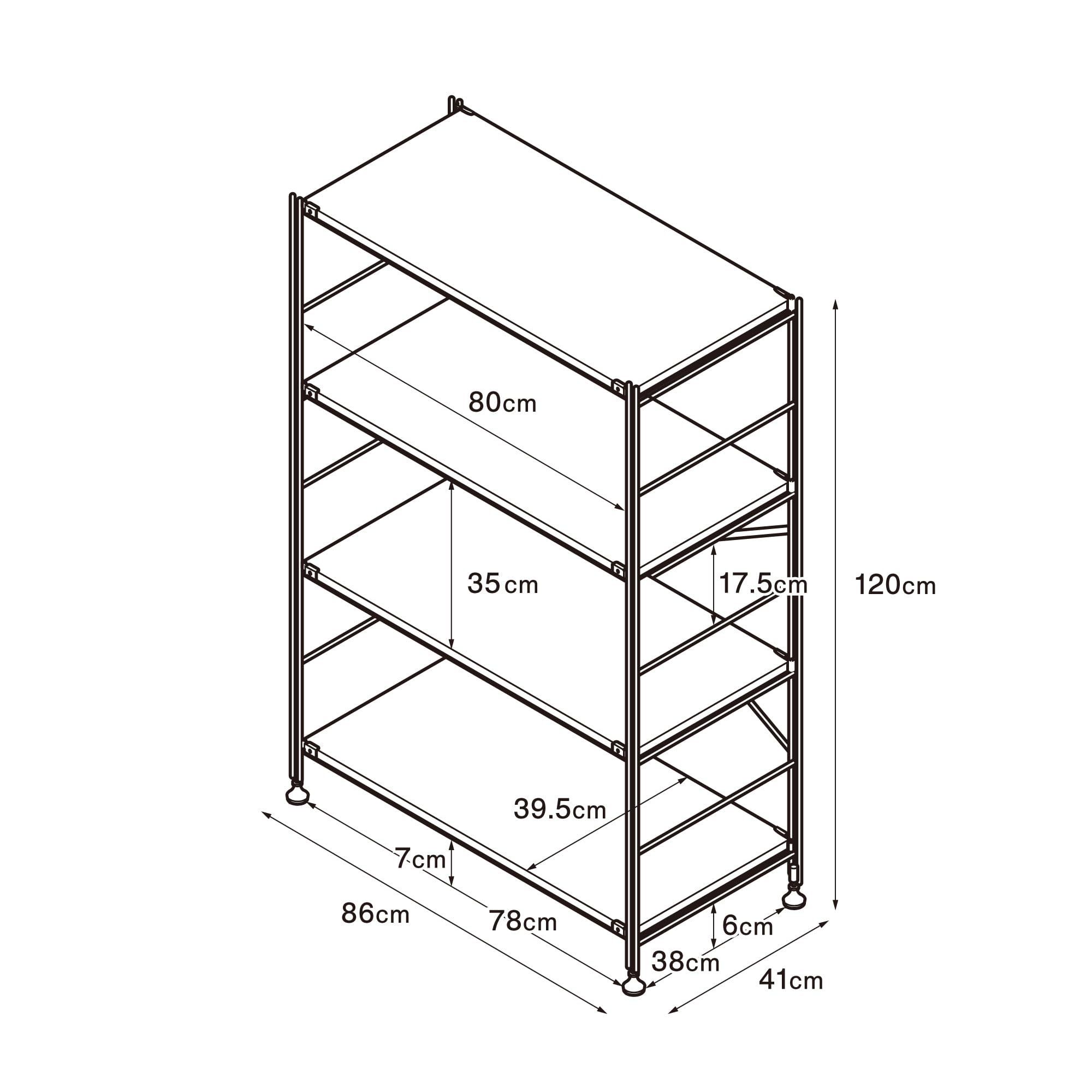 Amazon｜無印良品 スチールユニットシェルフ・スチール棚セット ライト
