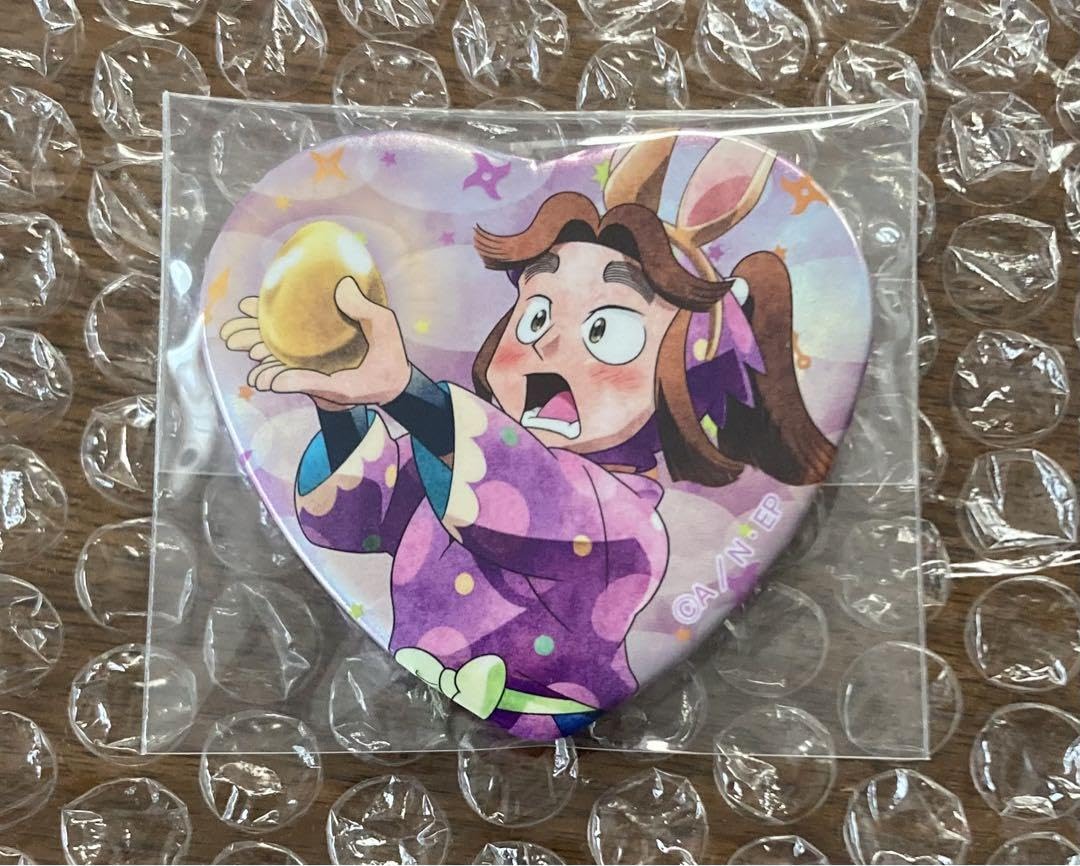 Amazon.co.jp: 忍たま乱太郎 ナンジャ たまご探しの段 ハート 缶バッジ