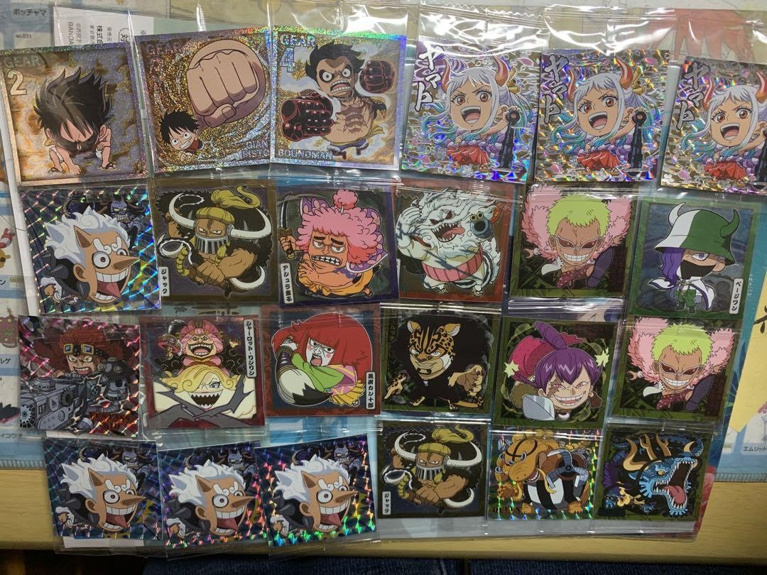 Amazon.co.jp: ワンピ ース大海賊シールウエハース LOG.6 ニカ 裏