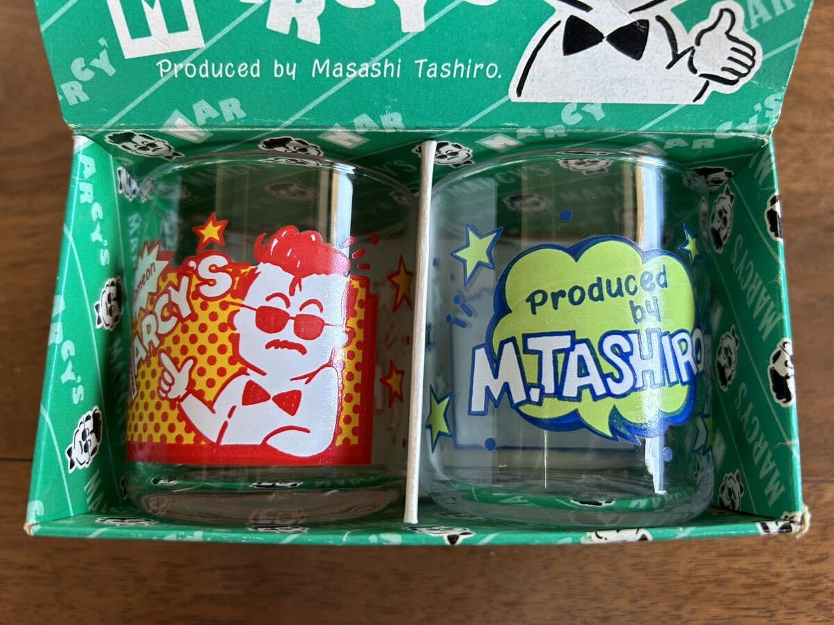 Amazon.co.jp: 珍品田代まさし MARCY'S マーシーズ グラス 2個セット