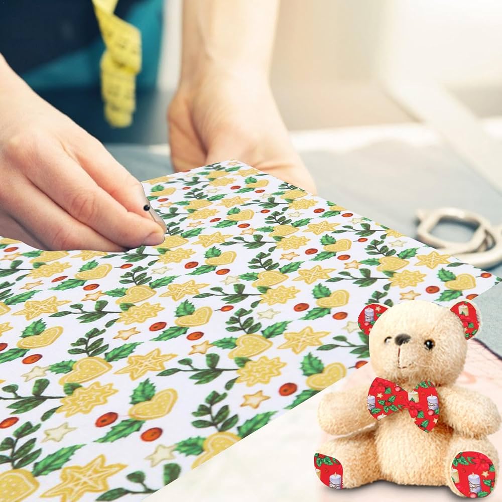 Amazon | パッチワーク、クリスマスベルギフト布セットクリスマス