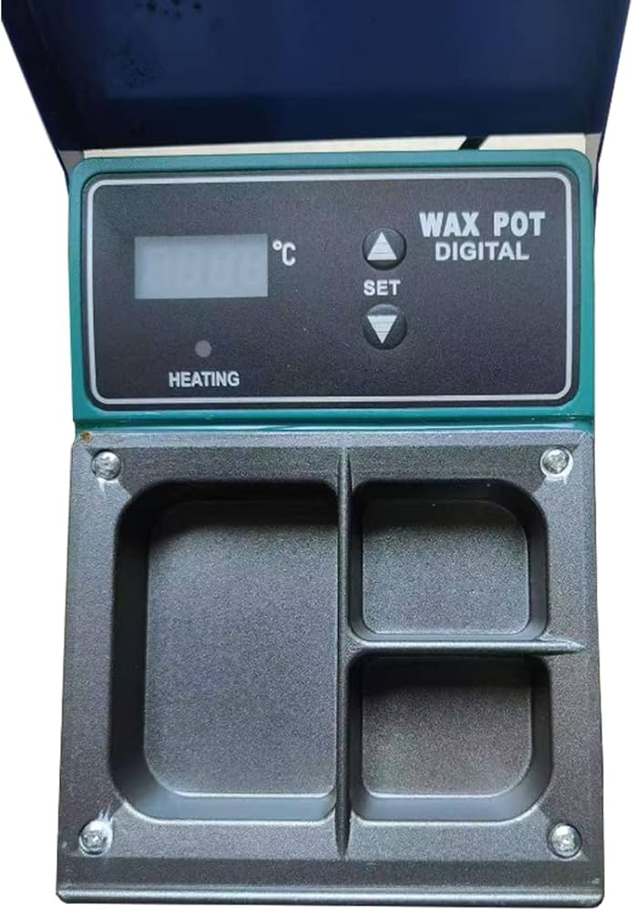 Amazon | Frgnce デジタル ワックスポット 三槽式 歯科技工向け LCD