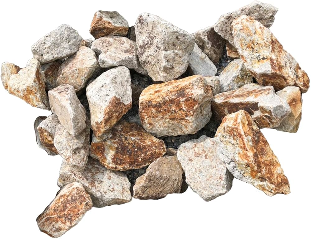 Amazon.co.jp: 庭石 割栗石 ロックガーデン 甲賀石（50～200mm） 1袋
