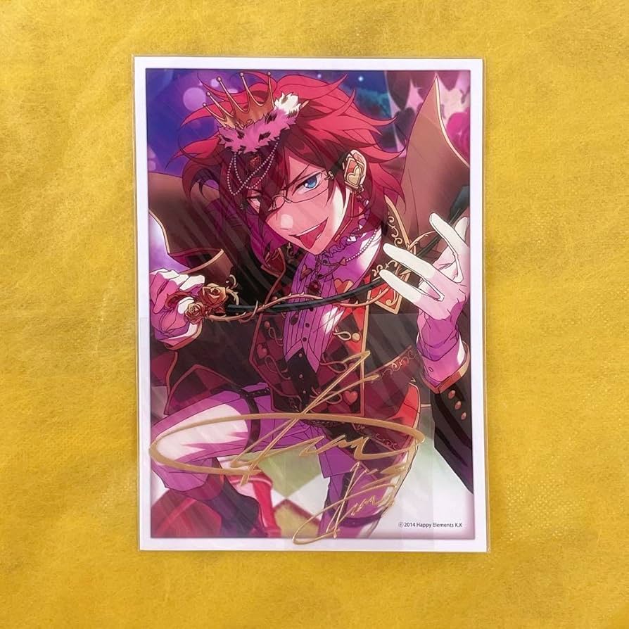 Amazon.co.jp: あんスタ 七種茨 サインステッカー レア 金 : おもちゃ