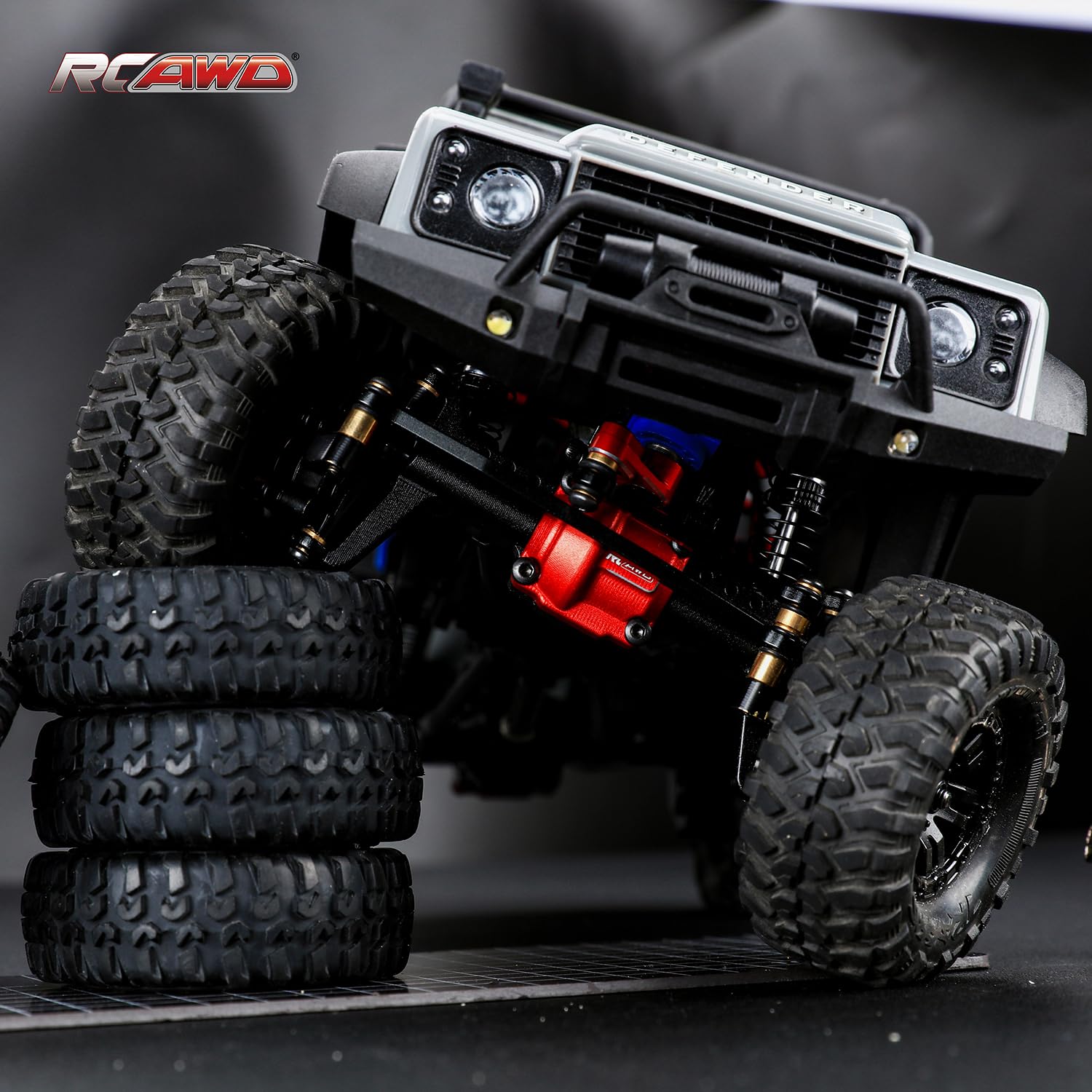 Amazon | RCAWD TRX4M ポータルアクスル&ディファレンシャルギア