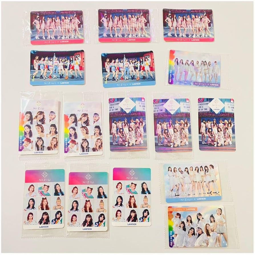 Amazon.co.jp: NiziU ラントレ ステッカー トレカ ローソン コラボ