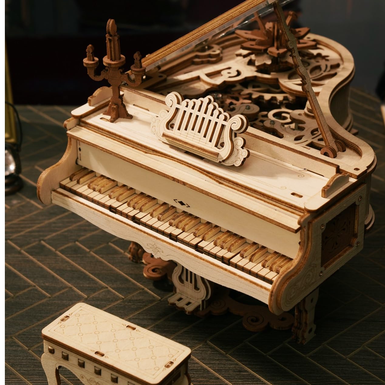 Amazon.co.jp: つくるんです® 日本語説明書付 3D ウッドパズル