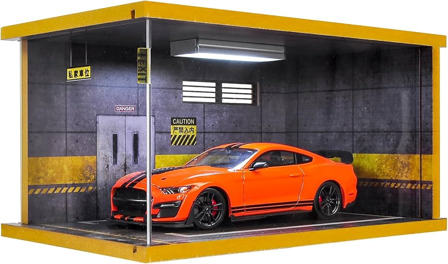 Amazon.com: cxiiuui Hot Wheels Display Case Car with LED Light and