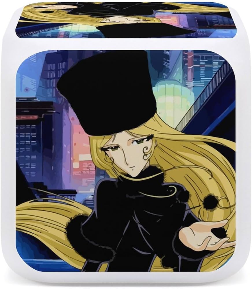 Amazon.co.jp: 目覚まし時計 銀河鉄道999 アニメ デジタル置き時計 LED