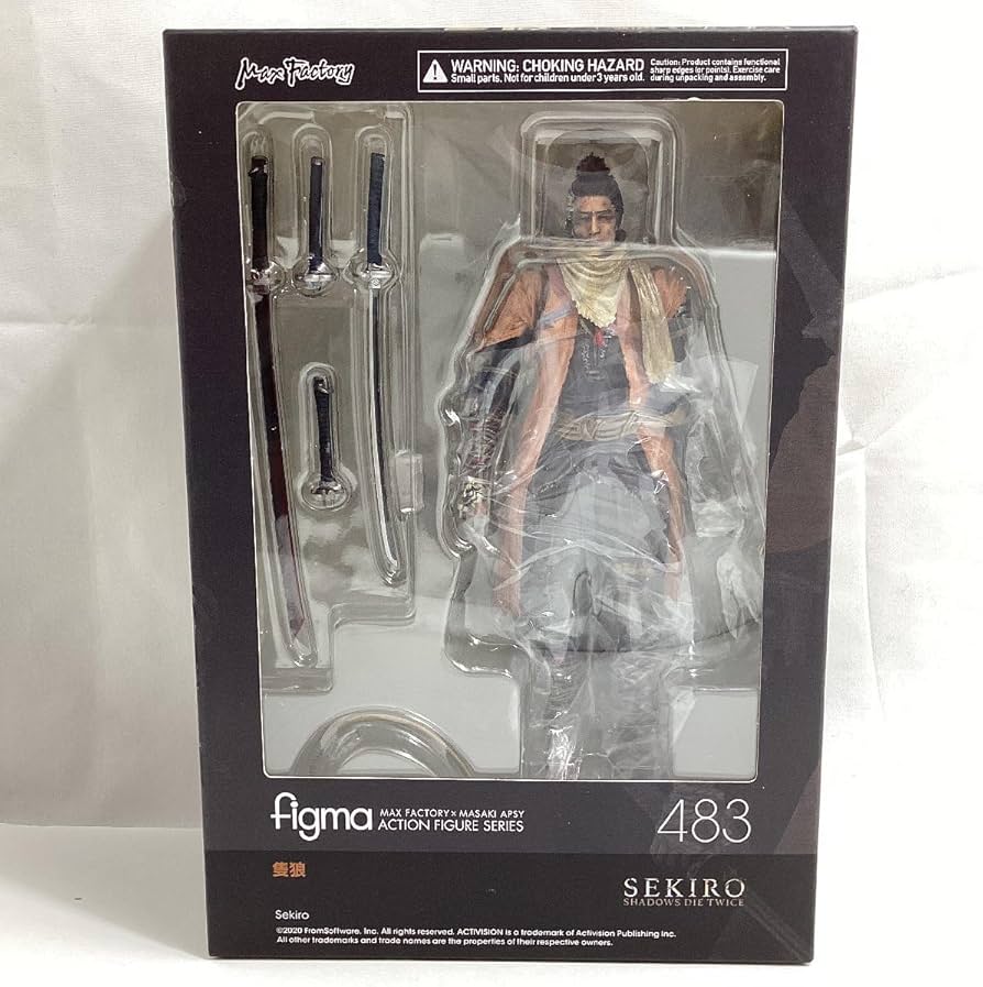 Amazon | figma 483 隻狼 塗装済み可動フィギュア SEKIRO: SHADOWS DIE
