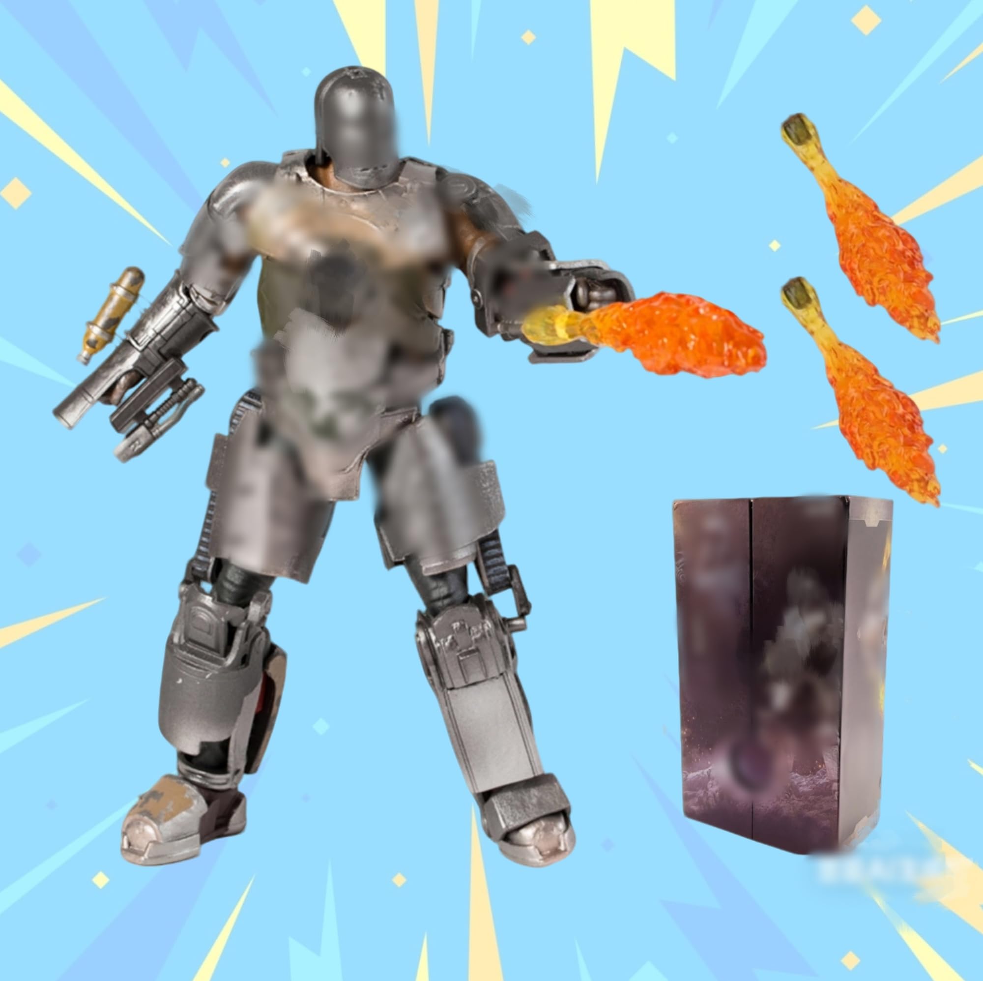 Amazon.co.jp: LonullyMege MK1 アイアンマン アクションフィギュア