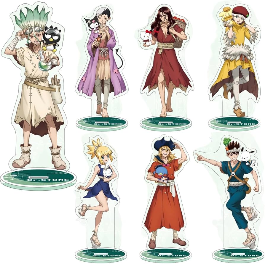 Amazon.co.jp: [HIWOWO]Dr.STONE ドクターストーン 札を立てる 石神千