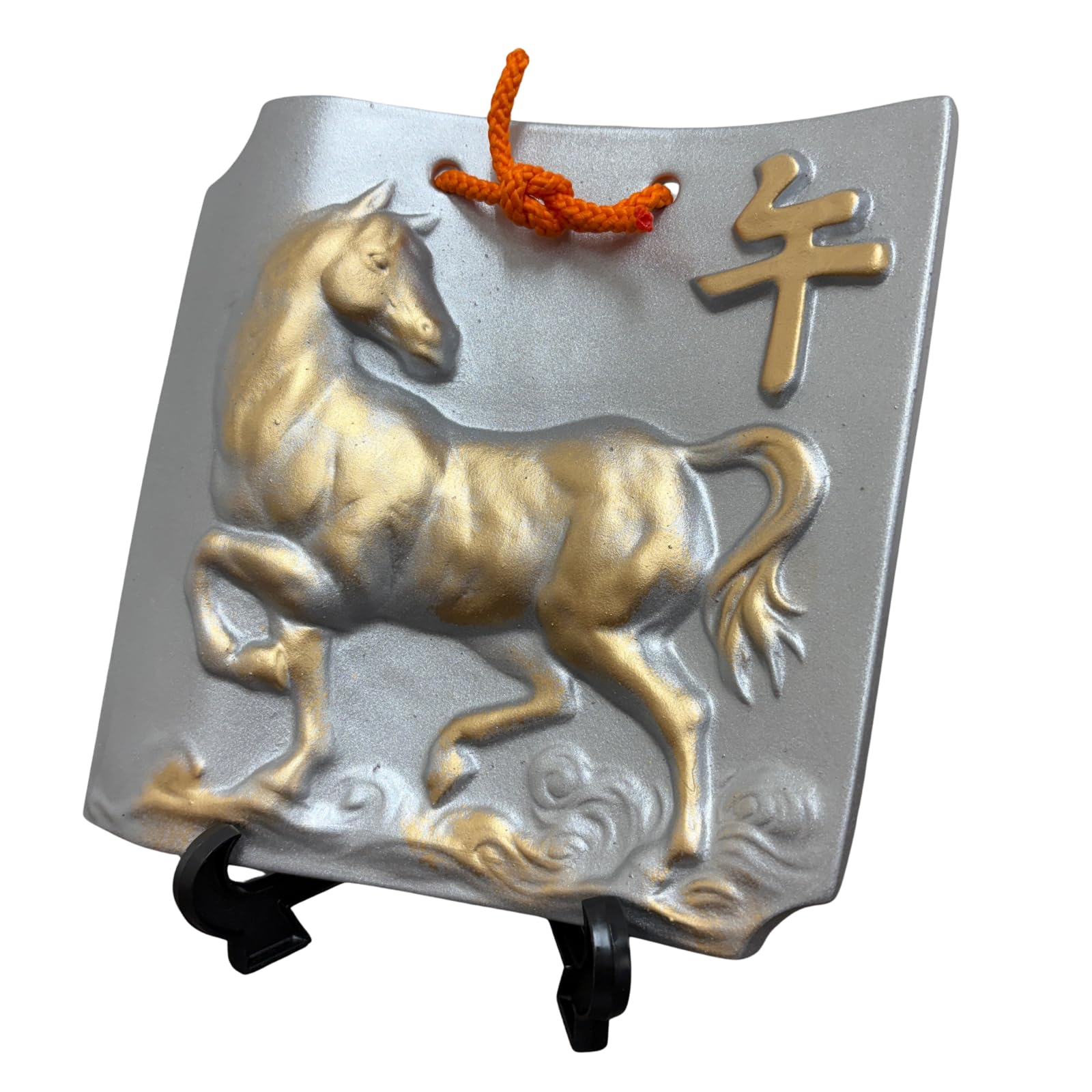 Amazon.co.jp: (ADOSSY) 干支瓦 午 馬 2026 干支 置物 うま ウマ