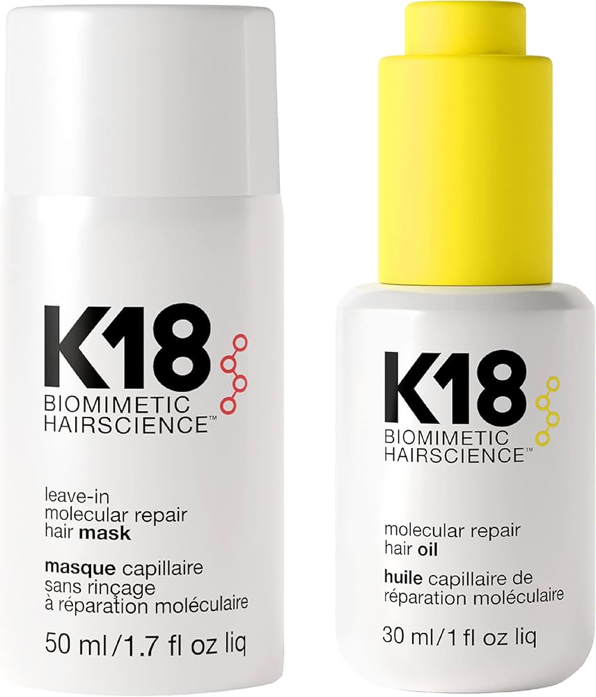 Amazon.com: K18 Repair Bundle - Leave-In Repair Hair Mask, 4