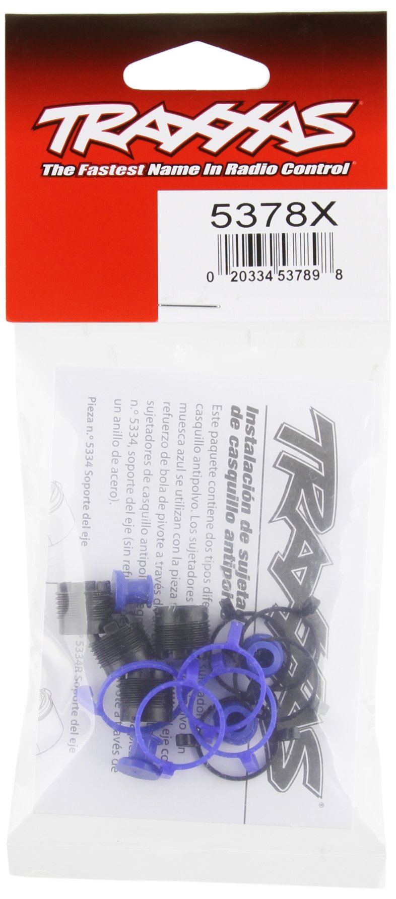 Amazon.com: Traxxas 5378X Pivot Ball Caps and Dust Boots (set of