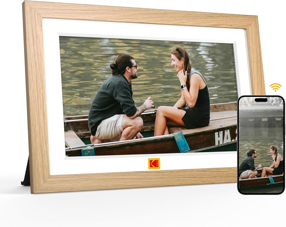 Amazon | コダック デジタルフォトフレーム バリーウッド RCF-1018W