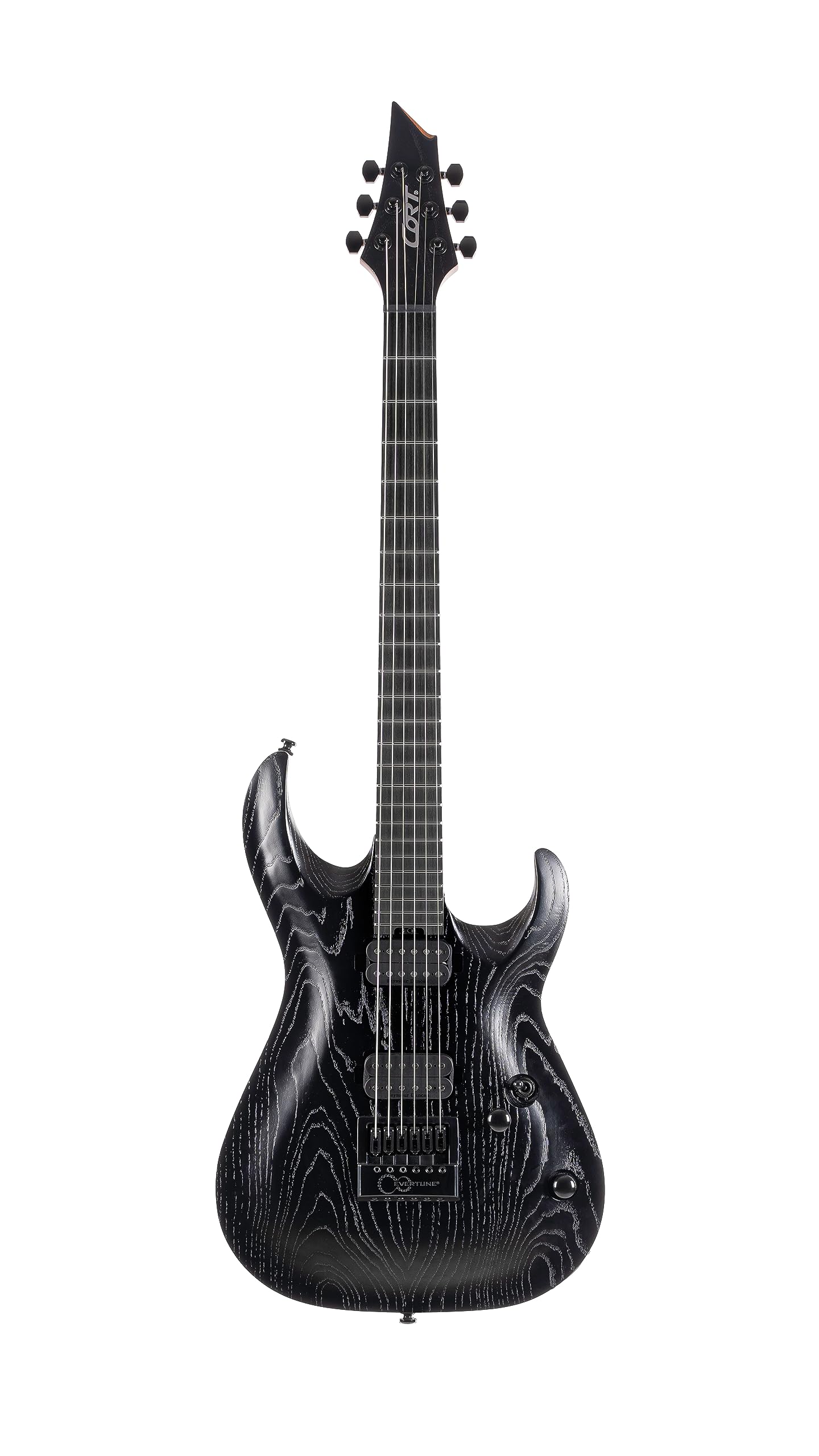 Amazon.com: Cort KX Series 700 Evertune Electric Guitar, Open Pore