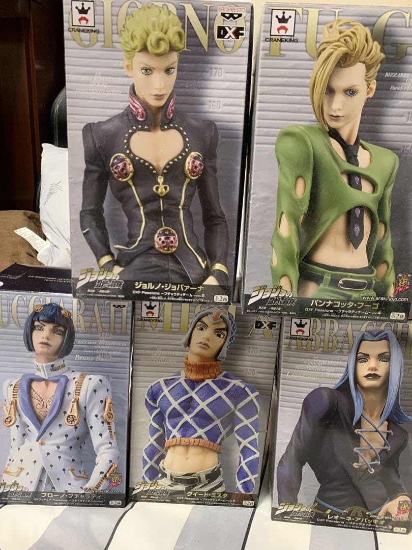 Amazon.co.jp: ジョジョ5部 ジョルノ ブチャラティ フーゴ アバッキオ