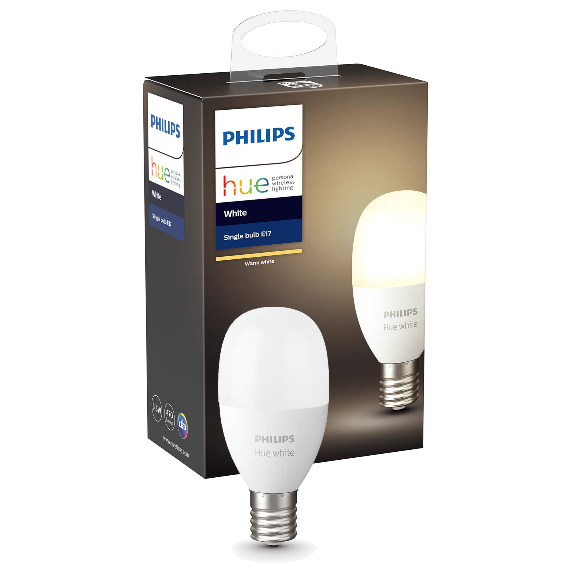 Amazon | Philips Hue (ヒュー) ホワイトシングルランプE17(電球色