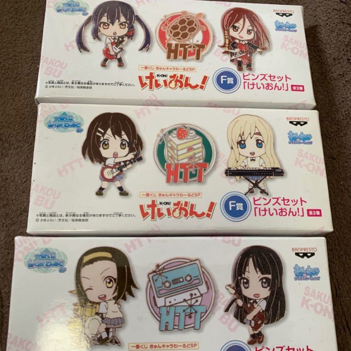 Amazon | けいおん ピンズセット フルコンプリートセット 全3種セット