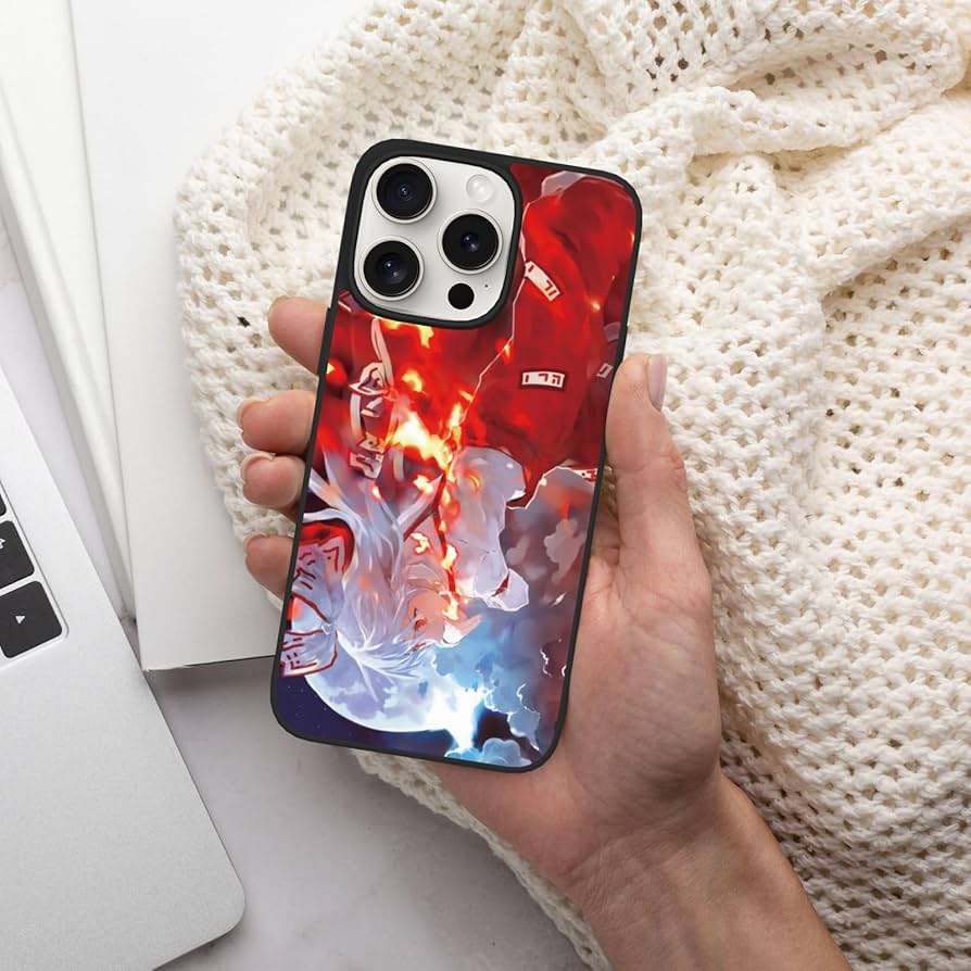 手帳型/多機種対応ケース「藤原妹紅」Android可 手帳型/多機種対応