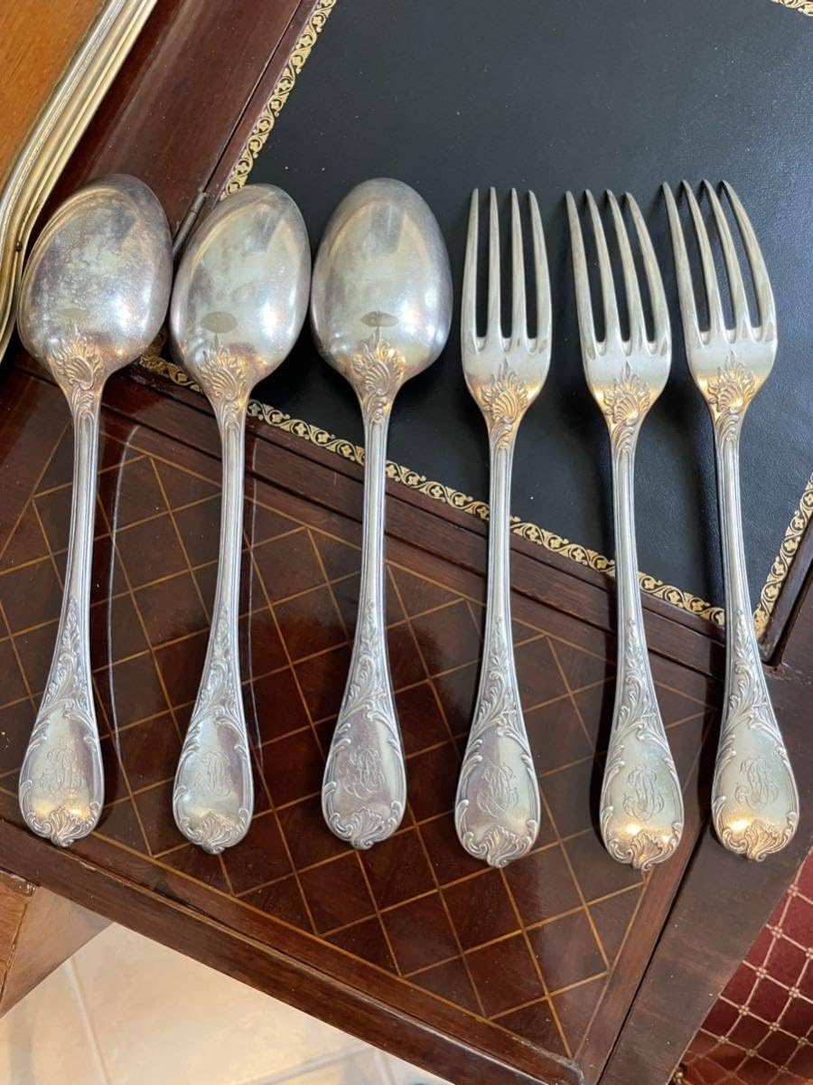 貴重 美品❗️フランス SILVER カトラリーセット