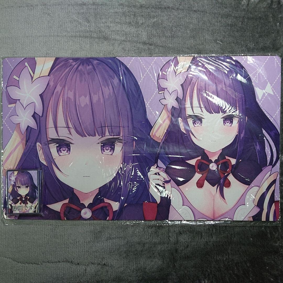 β2 原神 愚問です&暗い 雷電将軍 スリーブ&プレイマット β2 原神